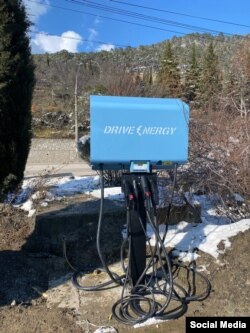 Електрозаправна станція під брендом – DriveEnergy