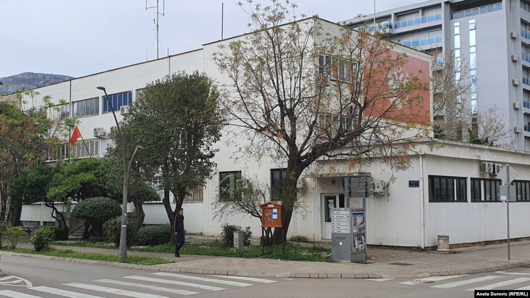 Policijska stanica u Baru, Crna Gora. 16.april 2023.