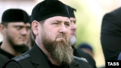 Ramzan Kadirov, lider Čečenije, prisustvuje ceremoniji otvaranja novoizgrađene džamije, oktobar 2023.