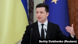 Президентът на Украйна Володимир Зеленски