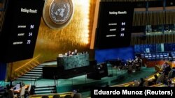 Гласуването в ООН на 14 ноември.