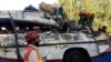 FILE: The aftermath of an accident in Pakistan.