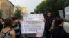 Тензии меѓу демонстрантите и полицијата