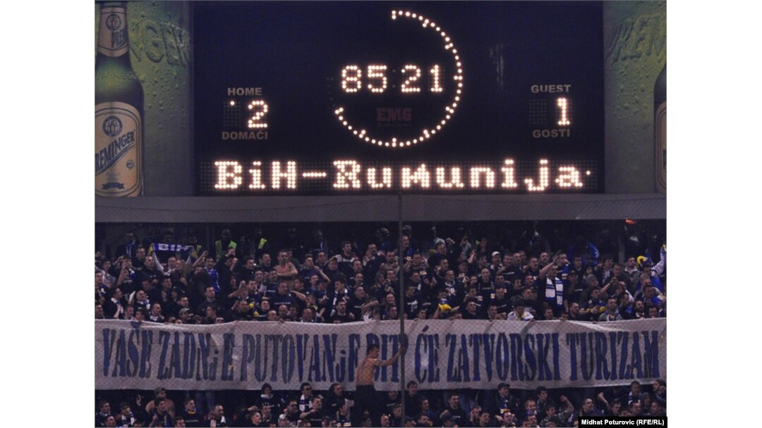 Kvalifikacije za EP: BiH - Rumunija (2:1)