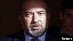 Министр иностранных дел Израиля Авигдор Либерман