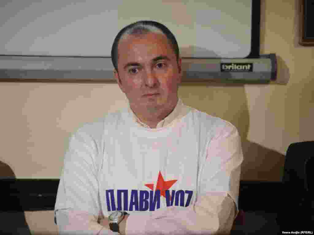 Janko Baljak, scenarista i redatelj filma „Plavi voz“ . Foto: Vesna Anđić
