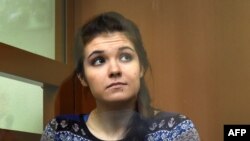 Варвара Караулова (Александра Иванова) в суде