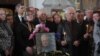 З Бураўкіным разьвітваліся пад бел-чырвона-белым сьцягам (фота, відэа)