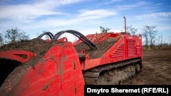 Розмінування полів на півдні України, вересень 2024 року