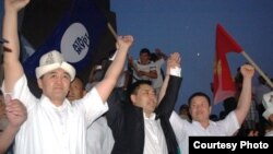 Лидеры партии "Ата-Журт", 23 июня 2013 года.
