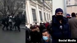 Тазоҳургаронро бо иттиҳоми риоят накардани қоидаҳои иқомат, майдавбошӣ ва гирдиҳамоии беиҷоза дастгир кардаанд. 
