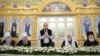 Владимир Путин и патриах Кирилл на Валааме 11 июля 2016 года, в день памяти основателей Спасо-Преображенского Валаамского монастыря преподобных Сергия и Германа
