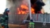 В Энгельсе, Саратове и Казани после атаки дронов начались пожары
