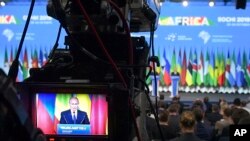 2019-жылы Сочиде өткөн Орусия-Африка саммитинде тартылган сүрөт. 