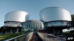 France -- The building of the European Court of Human Rights (ECtHR) in Strasbourg