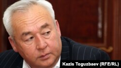 Қазақстан журналистер одағы төрағасы Сейітқазы Матаев. Алматы, 19 қараша 2012 жыл. 