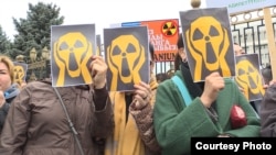 Митинг против добычи урана. Апрель 2019 года.