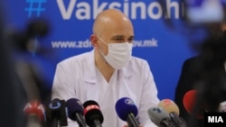  Злате Мехмедовиќ, портпарол на Комисијата  за заразни болести