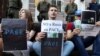 Учасники пікету біля посольства Італії в Україні на знак протесту проти рішення Парламентської асамблеї Ради Європи про повернення представників Росії у ПАРЄ. Київ, 25 червня 2019 року