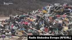 Deponija Uborak kod Mostara, arhivska fotografija